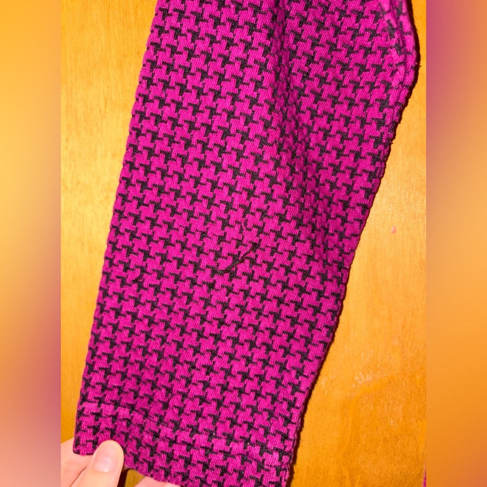 Sharagano Pink Houndstooth Dress - Picture 6 of 8